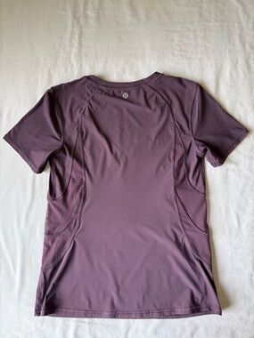 lululemon athletica Short Sleeve Workout Tee - Plum Purple